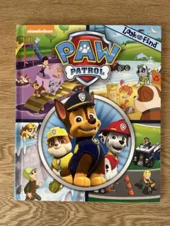 PAW Patrol 英語絵本 Look and Find パウパトロール