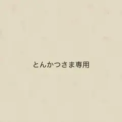 とんかつさま専用