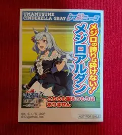 ウマ娘 シンデレラグレイ展 メジロアルダン 購入特典