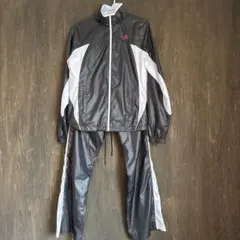 adidas ジャージ上下セット ブラック ホワイト