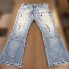 美品○SAINT Mxxxxxx Double Knee_Denim 