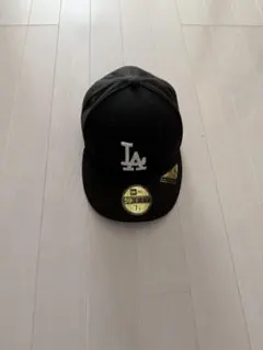NEW ERA 59FIFTY LA ブラックキャップ