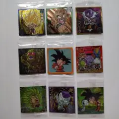 【匿名】ドラゴンボール超戦士シールウエハース超13弾 激突の戦士たち 9枚セット