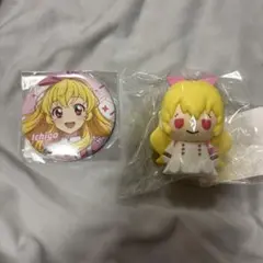 DMMスクラッチ 星宮いちご 缶バッジ＆ミニフィギュア