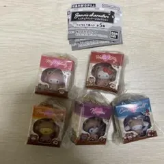 【5種コンプ】サンリオキャラクターズ　ミニチュアパッケージチャーム