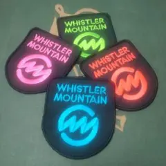 Whistler Mountain ワッペン 4枚セット