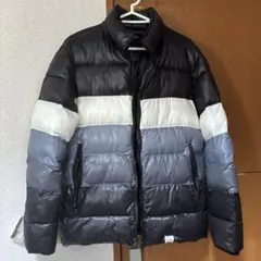 ダウンジャケット 黒・白・グレー　Lサイズ