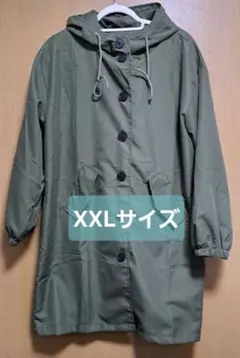 新品 ミリタリーコート カーキ色 XXLサイズ