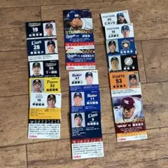 カルビー プロ野球 トレーディングカードセット