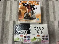 一番くじ ワンピース A賞 モンキー・D・ルフィ フィギュア＋G賞x2＋H賞x2