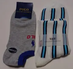 Polo Ralph Lauren & VAN ソックスセット