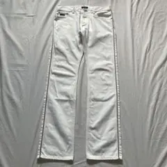 burberry side stripe white jeans swagのサムネイル