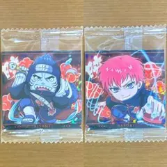 ナルト シールウエハース4 SR干柿鬼鮫 SRサソリ 2枚セット