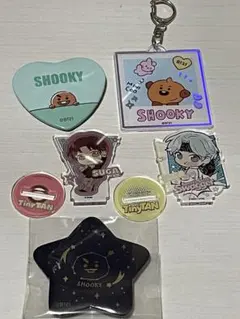BT21 SHOOKY 　suga Tiny-tanアクスタ セット