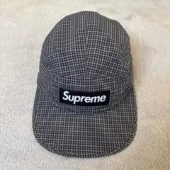 Supreme Cordura Plaid Camp Cap（ステッカー付き）