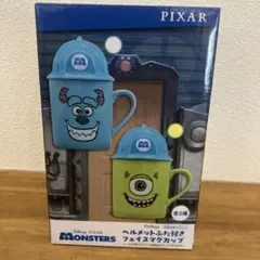 モンスターズ・インク ヘルメットふた付きフェイスマグカップ マイク