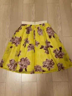 【美品】PROPORTION DRESSING 花柄 フレアスカート