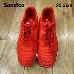 Sondico　ソンディコ　サッカー　トレーニングシューズ　赤　25.5cm