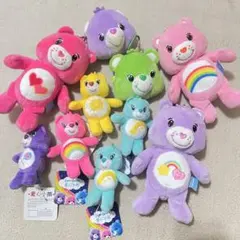 Care bears ケアベア2004年製 6体 レア ぬいぐるみ 平成レトロ - メルカリ