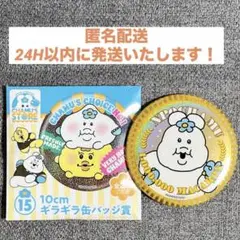 んぽちゃむ エンタメくじ ギラギラ缶バッジ