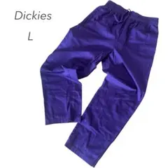 ディッキーズ⭐︎パンツ【L】ウエストゴム 濃いめ紫