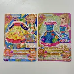 アイカツカード　星座ドレス　2枚セット　夏樹みくる