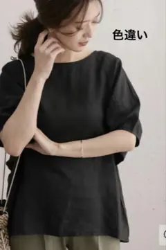 【美品】URBAN RESEARCH DOORS リネンバルーンスリーブブラウス