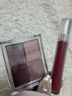 aZTK 4色アイシャドウパレット＆リップセット