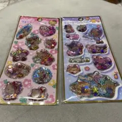 【サンリオ】ウォーターinシール 日焼けキティ ２種