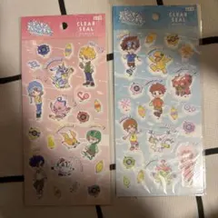 デジモンアドベンチャー　シールセット 2枚