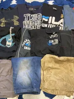 男の子 春夏服 まとめ売り Tシャツ ハーフパンツ 130cm 140cm