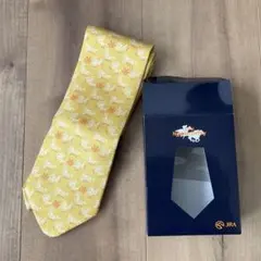 JRA 73回　日本ダービー　ネクタイ　イエロー