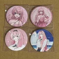 と*つ様 マクロスΔ ワルキューレ 白銀 クロスオーバーライブ 缶バッジ