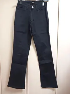 SOMETHING ブラック パンツ レディース