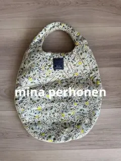 美品◎ミナペルホネン エッグバッグ　mina perhonen 伊勢丹限定