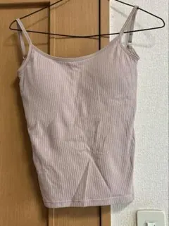 新品　tu-hacci カップ付きリブタンクトップ Lサイズのサムネイル