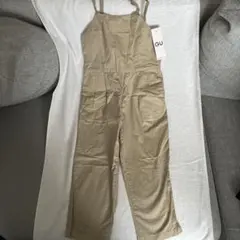 GU サロペット ベージュ 110