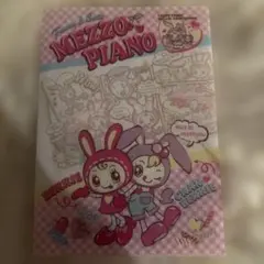 【mezzo piano】クリアファイル ピンク