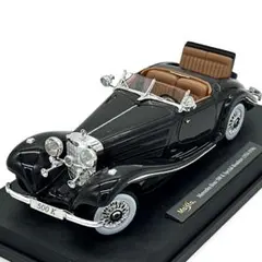 2F【希少・訳あり】1/12 メルセデス・ベンツ 450SL 模型（ブラウン