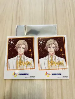 【お礼付き】【即購入OK】A3! x MINISTOP ブロマイド 2枚セット
