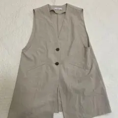 ベスト テックリネンノーカラージレ