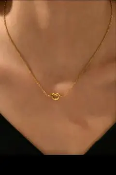 ゴールド トグルクラスプ ネックレス 18Kゴールドメッキ ジュエリー ギフト