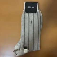 DKNY メンズ ソックス ストライプ柄 25-26cmのサムネイル
