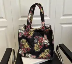 【ブラック】大人気　ヒスミニ　大容量　トートバッグ　新品