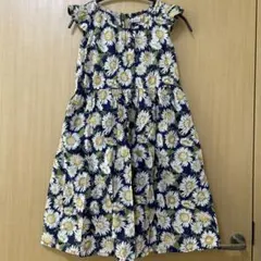 branshes 花柄 ノースリーブワンピース 130cmのサムネイル
