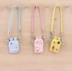 【新品未使用】ラブブ Labubu 用 スマホショルダーアクセサリー 3点セット