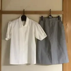 ⭐️ 【伊勢丹】　事務服　半袖7号　スカートオールシーズン　7号