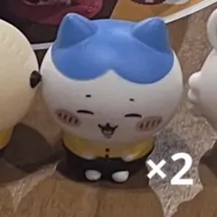 ココス　ちいかわ　ハチワレ２個セット　ソフビ