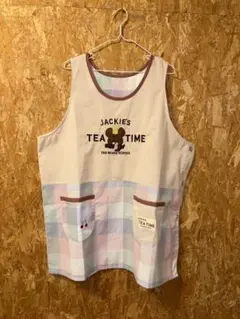 保育士エプロン JACKIE'S TEA TIME 3L〜4Lサイズ　エプロンのサムネイル