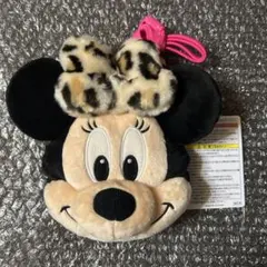 最終　ディズニー ミニー ショルダーバッグ レオパード ブラウン